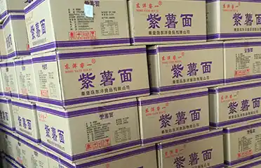 เค้กบะหมี่มันเทศสีม่วงทอดหรือไม่? Dongyang Foods ใช้กระบวนการไม่ทอด